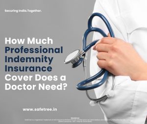 how much PI cover needed by doctor